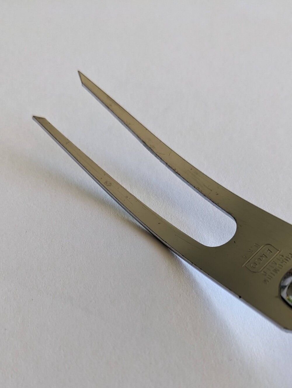 Vintage EKCO Avocado Green Kitchen Fork MCM 1970s Retro Kitchen Decor - Picture 7 of 14